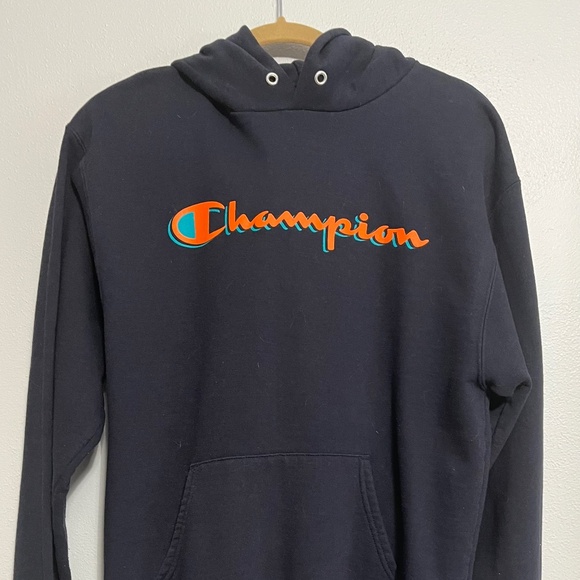 Champion Other - Champion Men's Blue Hoodie Size M